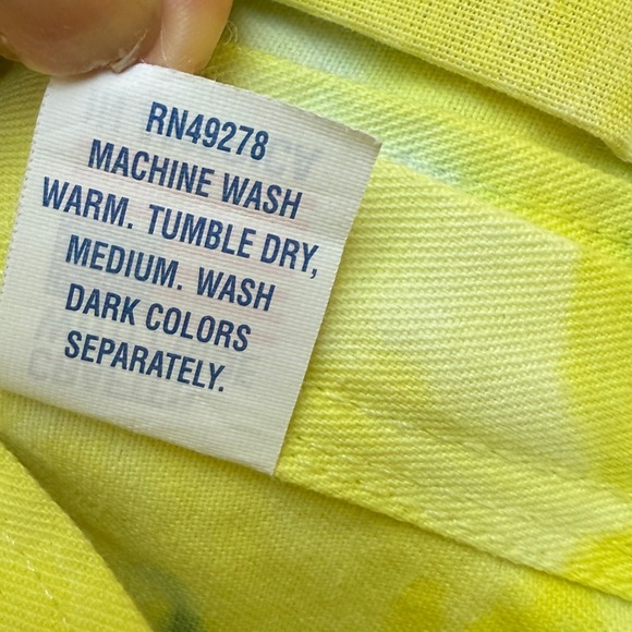 Stan Ray Yellow Tie-Dye Pants - Picture 9 of 10